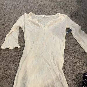 White summer dress